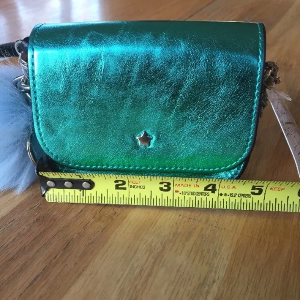 Free people SM Crossbody NWT Turquoise